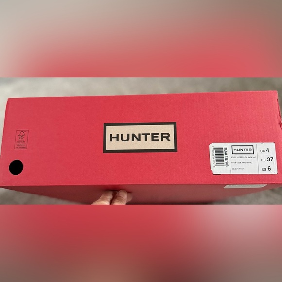 Hunter Women's Black Intrepid Tall Winter Boots 6 NWT Waterproof Insulated - Picture 11 of 11